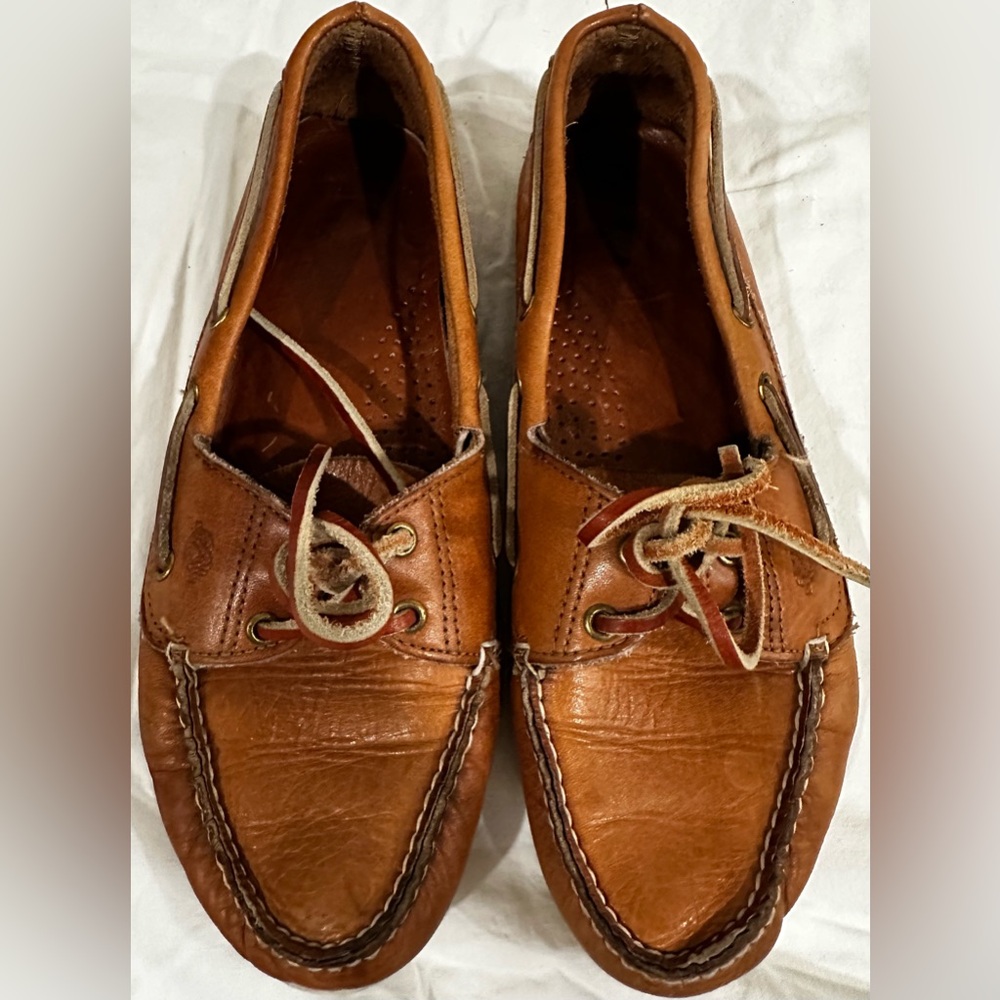 Dexter Navigator Brown Leather Women’s Loafers Size 9.5